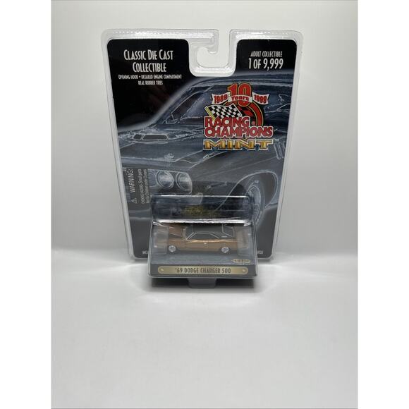 Racing Champions Mint 1969 Dodge Charger 500 Issue #236 NEW + FAST SHIPPING - Picture 1 of 7